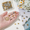 80Pcs 8 Styles Alloy European Beads KK-ME0001-51-3