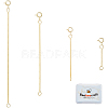 4Pcs 4 Style 925 Sterling Silver Box Chain Extender STER-BBC0007-17G-1