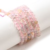 Natural Morganite Beads Strands G-C179-A4mm-10-2