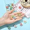 16Pcs 8 Styles Handmade Porcelain Beads PORC-CJ0001-39-4