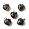Natural Dragon Veins Agate Pendants G-F820-10A-21-1
