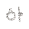 Brass Toggle Clasp KK-D289-53B-P-2