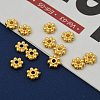 Alloy Beads Daisy Spacer Beads LF1249Y-01G-RS-4