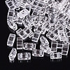 2-Hole Glass Seed Beads SEED-T003-01B-02-1