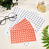 CHGCRAFT 60 Sheets 12 Styles Clothing Size Round Sticker Labels DIY-CA0001-84-4
