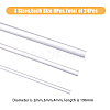 SUPERFINDINGS 24Pcs 3 Styles Acrylic Support Rods DIY-FH0005-52-2