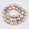 Natural Baroque Pearl Keshi Pearl Beads Strands PEAR-Q015-020-2