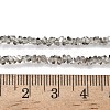Electroplate Transparent Glass Beads Strands EGLA-P061-04C-PL01-4