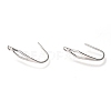 304 Stainless Steel Earring Hooks STAS-Z034-11P-1