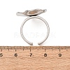 304 Stainless Steel Cuff Open Rings SA-CBA521B-01P-3
