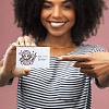 Plastic Stamps DIY-WH20018-0352-6