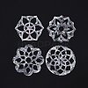 Custom Flower Shape Waterproof PVC Laser Adhesive Stickers DIY-WH0256-003-1