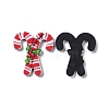 Christmas Style Printed Acrylic Cabochons MACR-O045-01F-3