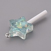 Resin Pendants LS-RESI-K008-B04-2