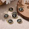 Golden Plated Alloy Charms ENAM-S118-02F-5