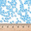 DIY Craft Beads 6/0 Ceylon Round Glass Seed Beads X-SEED-A011-4mm-143-4