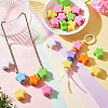 Acrylic European Beads MACR-TAC0001-28B-7