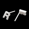 Hypoallergenic Bioceramics Zirconia Ceramic Stud Earrings EJEW-F340-04R-2