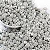 Opaque Colours Luster Glass Seed Beads SEED-P008-01C-11-1