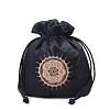 Chinese Style Rectangle Brocade Drawstring Bags PW-WG11350-05-1