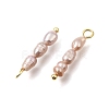 Natural Freshwater Pearl Beaded Pendants PA-CBAF2FA-03G-A02-2