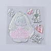 Cartoon Silicone Stamps DIY-K018-C05-2