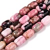 Natural Rhodonite Beads Strands G-G980-41B-1