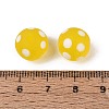 Frosted Handmade Lampwork Beads LAMP-Q039-10C-4