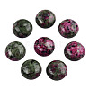 Synthetic Ruby in Zoisite Gemstone Cabochons G-T020-16mm-17-1