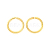 Brass Saw Cut Open Jump Rings KK-G514-01K-G-1