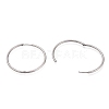 Non-Tarnish 304 Stainless Steel Huggie Hoop Earrings EJEW-L256-02H-P-2