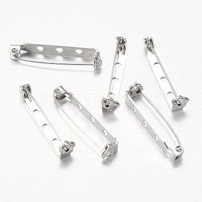 Iron Brooch Findings E024Y-1