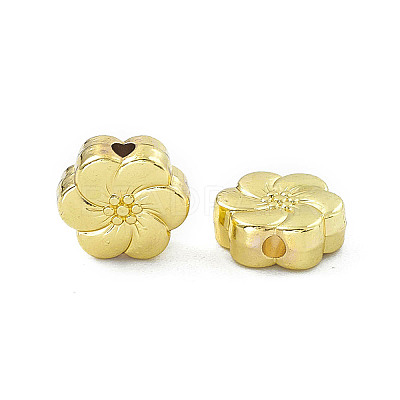 Rack Plating Alloy Beads PALLOY-I216-38LG-1