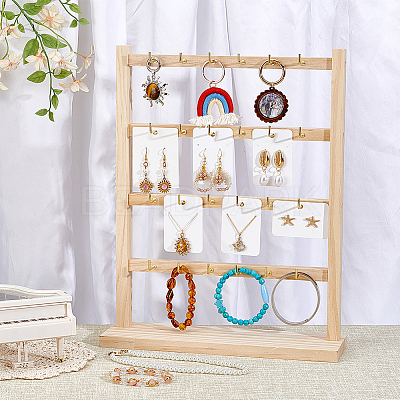 Density Board Jewelry Displays ODIS-WH0080-06A-1