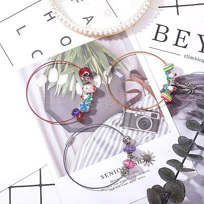 Steel Wire Bracelet Making TWIR-A001-M-1