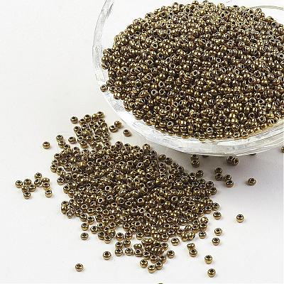 FGB 12/0 Grade A Round Glass Seed Beads X-SEED-A022-F12-601-1