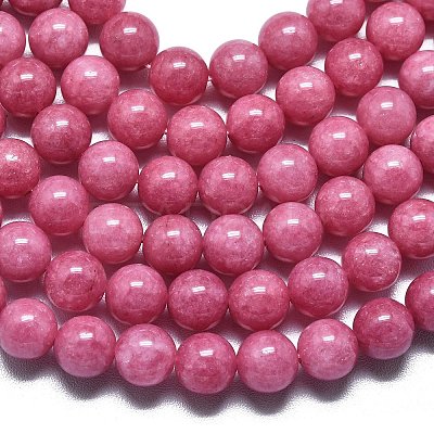 Natural Malaysia Jade Beads Strands G-L645-A01-8mm-23-1