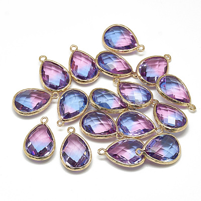 Glass Pendants X-GLAA-Q068-12A-01-1