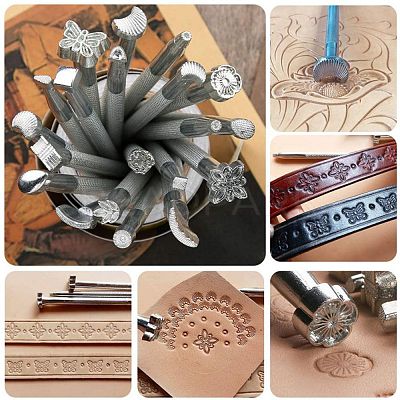 Leather Carving Printing Tool Sets TOOL-H007-01P-1