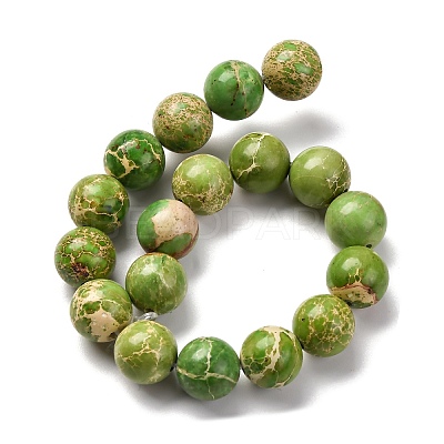 Dyed Natural Regalite/Imperial Jasper/Sea Sediment Jasper Beads Strands G-B124-C03-08-1