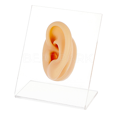 Soft Silicone Left Ear Displays Mould EDIS-WH0021-14B-1