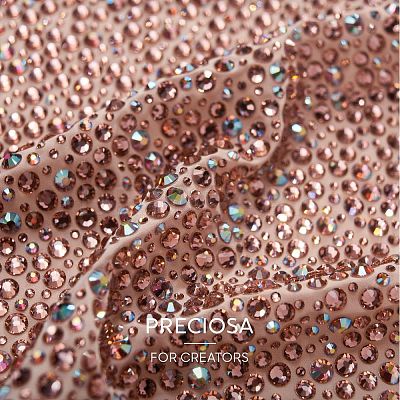 Preciosa® MAXIMA Crystal No Hotfix Flatback Stones Y-PRC-NSS12-30280-1