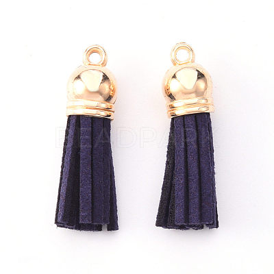 Faux Suede Tassel Pendant Decorations X-FIND-R095-011LG-1