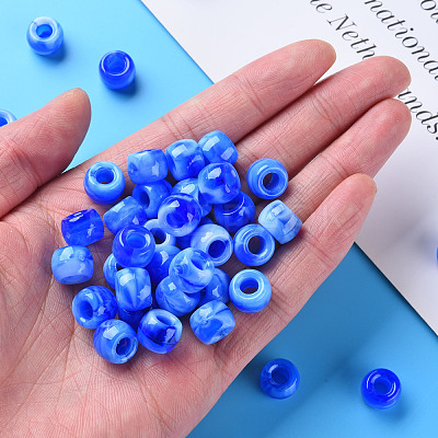 Acrylic European Beads MACR-S375-002A-02-1