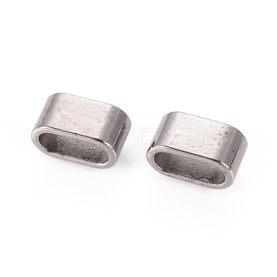Tibetan Style Slider Charms for Leather Bracelet Making TIBEB-A101908-B-FF-1
