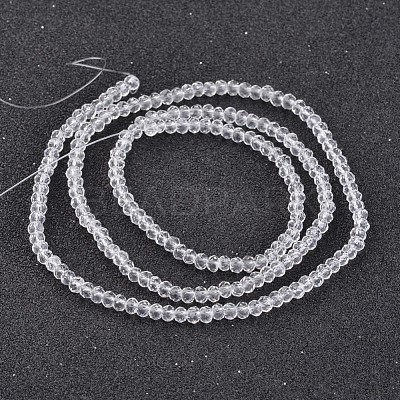Electroplate Glass Beads Strands EGLA-P018-2mm-01-1