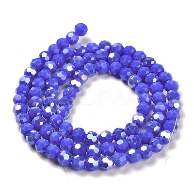 Opaque Glass Beads Stands EGLA-A035-P6mm-B07-1