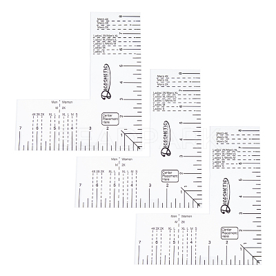 Acrylic Rulers DIY-WH0622-106-1