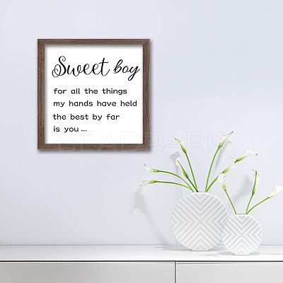 Square Chemical Fiber Oil Canvas Wall Art DIY-FG0002-05T-1