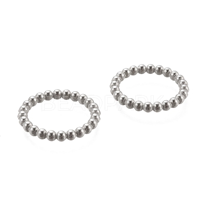 Tarnish Resistant 304 Stainless Steel Linking Rings STAS-L224-055A-P-1
